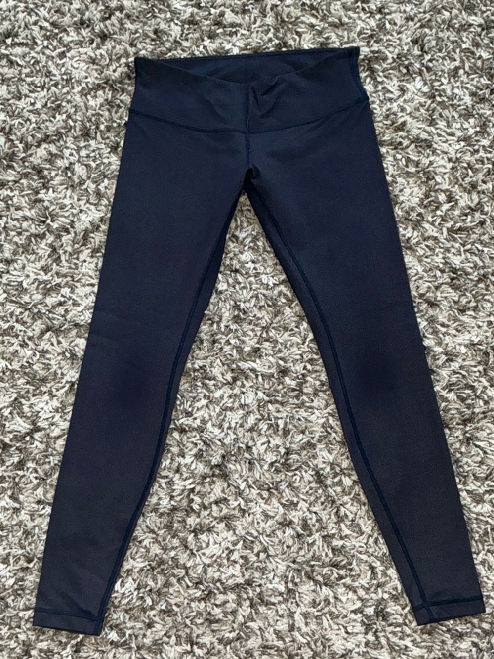 lululemon athletica blue denim style Leggings 8